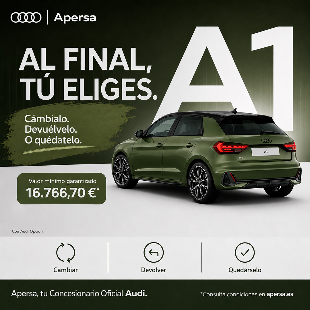 Audi A1 Sportback — Audi Opción, tú eliges al final