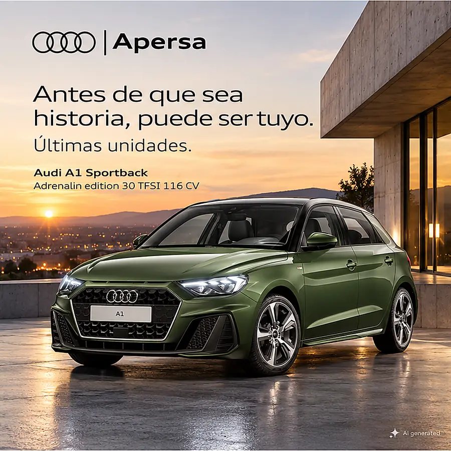 Audi A1 Sportback — Adrenalin edition desde 199,49 €/mes