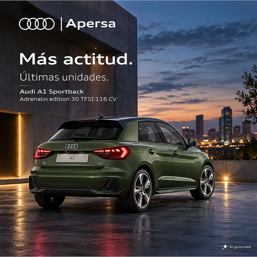 Audi A1 Sportback — Audi Opción, tú eliges al final