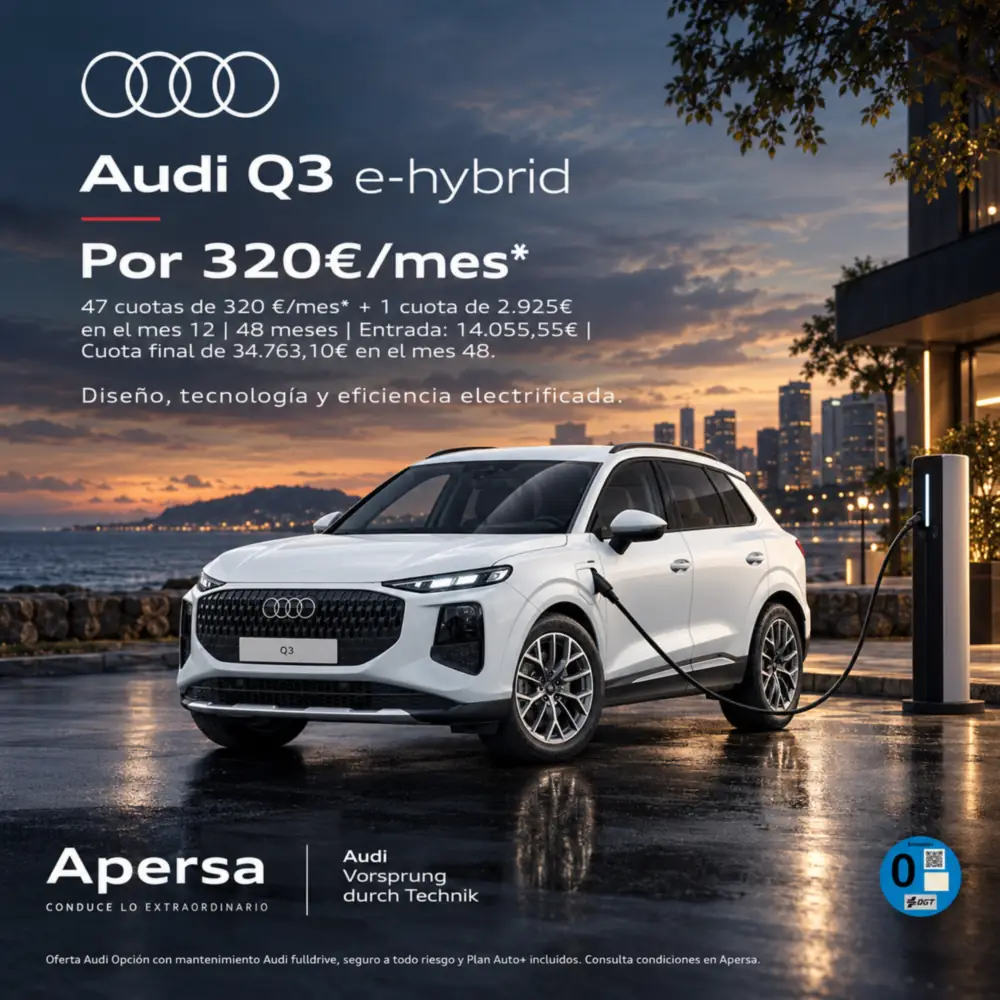 Audi Q3 SUV e-hybrid — Diseño, tecnología y eficiencia electrificada