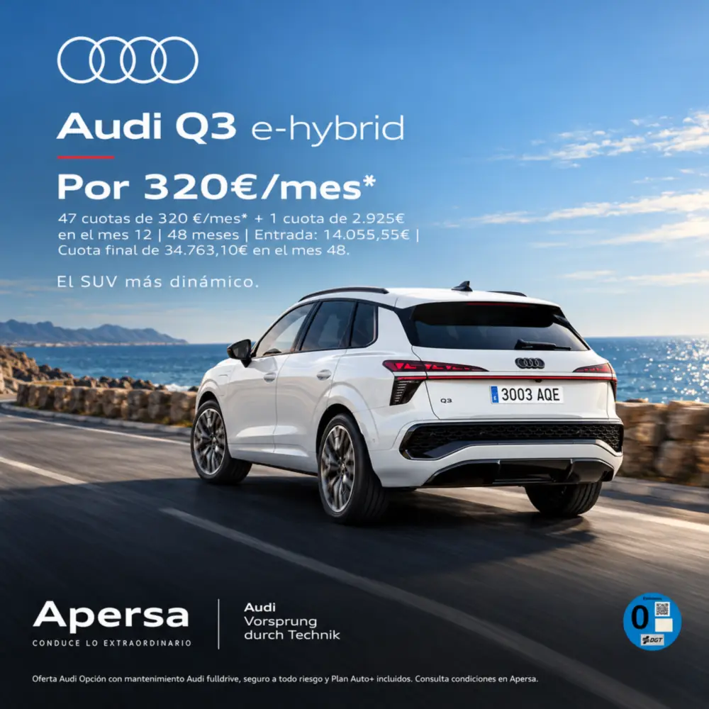 Audi Q3 SUV e-hybrid — El SUV más dinámico