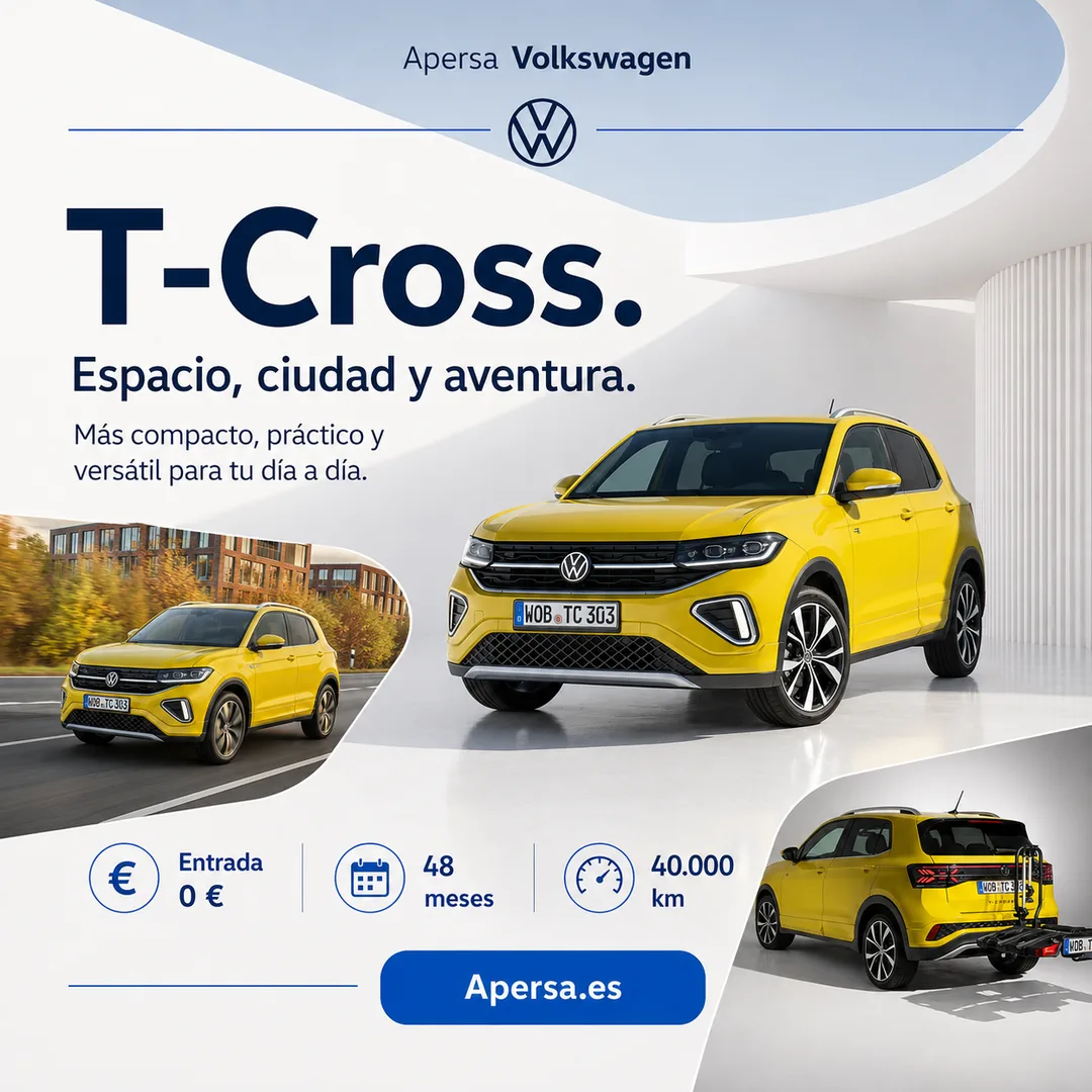 Volkswagen T-Cross — vista trasera
