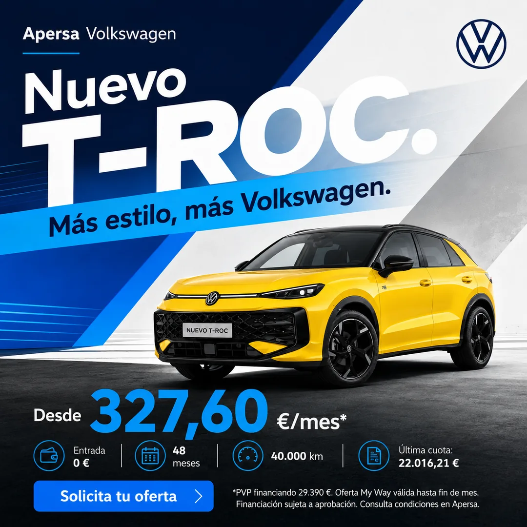 Volkswagen T-Roc — vista lateral