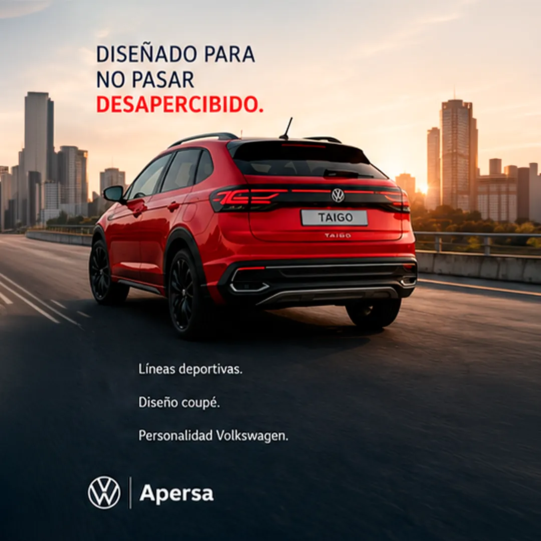 Volkswagen Taigo — vista trasera
